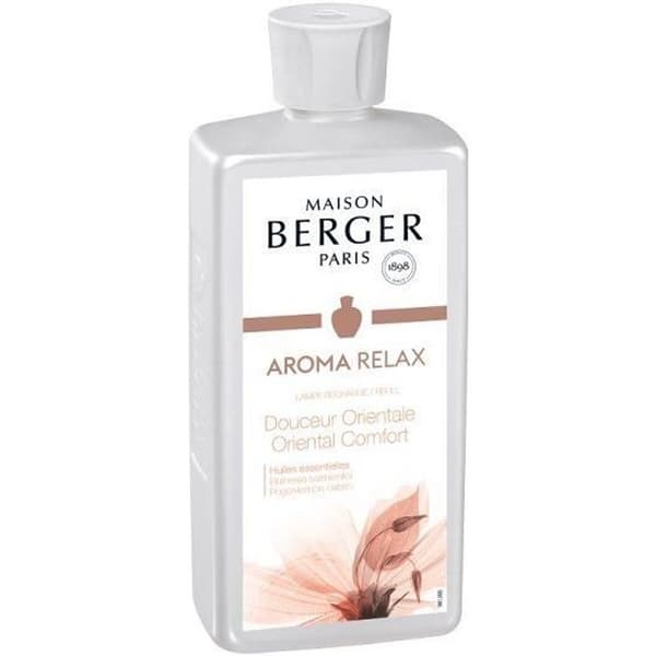 AROMA RELAX ORIENTAL softness parfympåfyllning 500 ML FÖR LAMPE BERGER DIFFUSER - MAISON BERGER PA