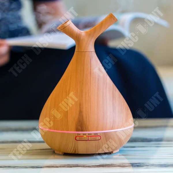TD® Aroma Diffuser Träkornsgren Aroma Diffuser Mini Luftrenare Diffuser Smart Luftfuktare Hushåll
