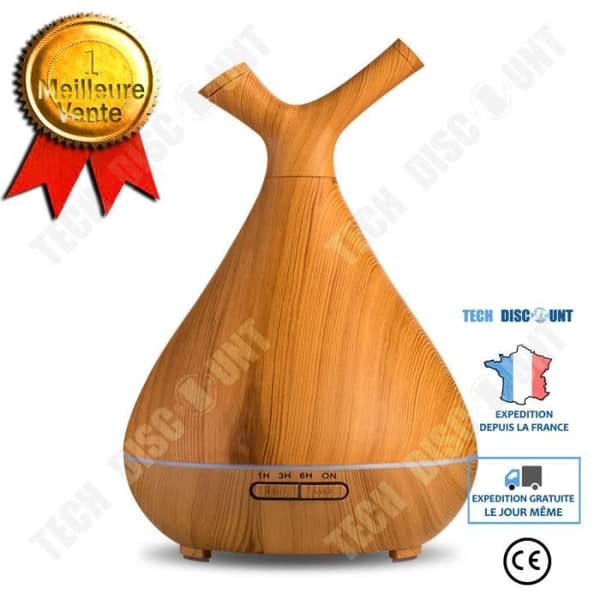 TD® Aroma Diffuser Träkornsgren Aroma Diffuser Mini Luftrenare Diffuser Smart Luftfuktare Hushåll