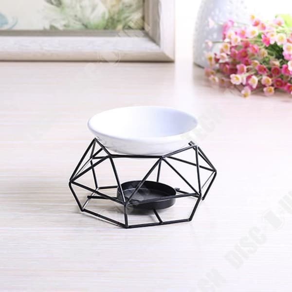 TD® Aromatic Candle Steel Doft Diffuser Rökelsebrännare - Friskluftsljus Trendig Modern Atmosphere Ljushållare