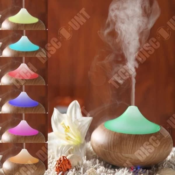 TD® Ultrasonic Luftfuktare Aroma Diffuser Eterisk Oil Diffuser Energisparande tillbehör för luftbehandling