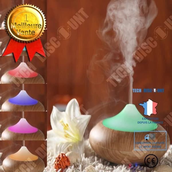 TD® Ultrasonic Luftfuktare Aroma Diffuser Eterisk Oil Diffuser Energisparande tillbehör för luftbehandling