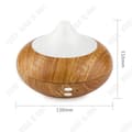 Miniatyrbild 4 av 4: TD® Ultrasonic Luftfuktare/ Aroma Diffuser/ Eteriska oljor Diffuser-Light Grain Wood, Colorful Aroma Luftfuktare
