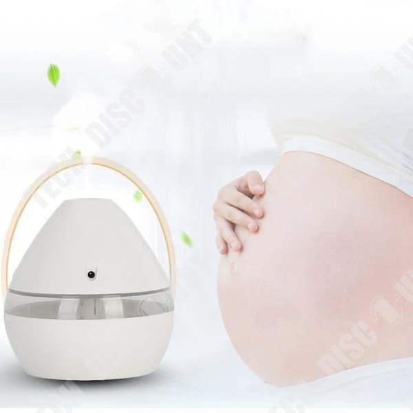 TD® Dubbelknapp USB Aroma Diffuser med Nattljus Mini Desktop Luftfuktare Hemmakontor Bil Luftfuktare