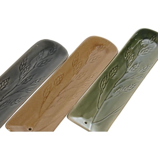 Stöd Home ESPRIT Stengods 5,8 x 1,5 x 21,8 cm (3 antal)
