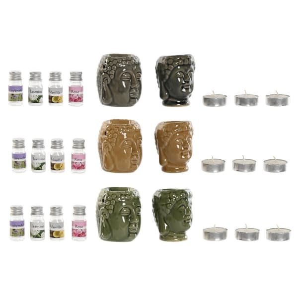 Poltin Home ESPRIT 17 x 13,5 x 8 cm (3 osaa)