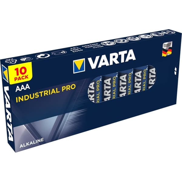 Alkalinebatterier Varta 4003211111 1250 mAh 1,5 V AAA (10 enheder)