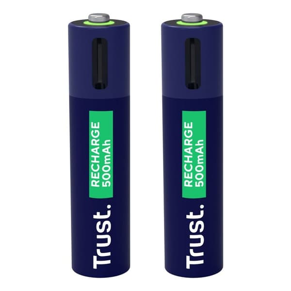 Batterier Trust 25585 500 mAh AAA 3,7 V (2 enheder)