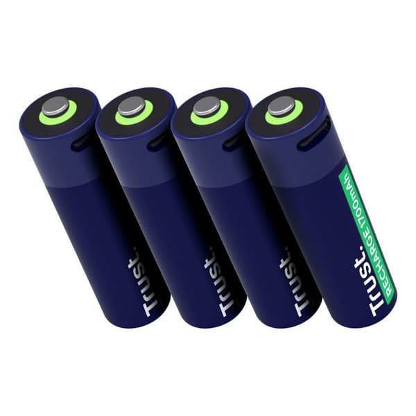 Batterier Trust 25631 AA 3,7 V (4 enheder)