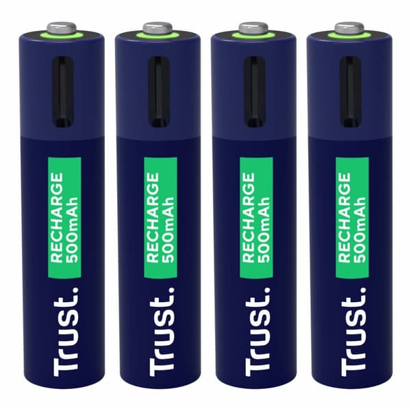 Batterier Trust 25671 3,7 V AAA (4 enheder)