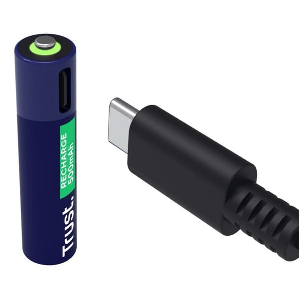 Batterier Trust 25585 500 mAh AAA 3,7 V (2 enheder)
