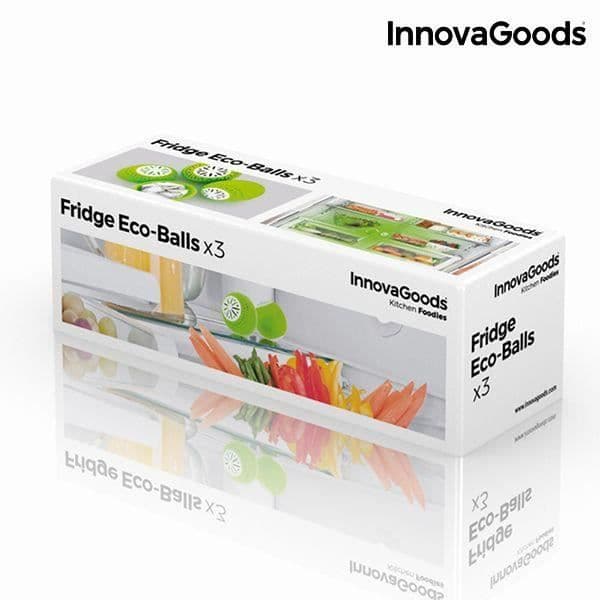 InnovaGoods Kylskåp Eco-Balls (paket med 3)