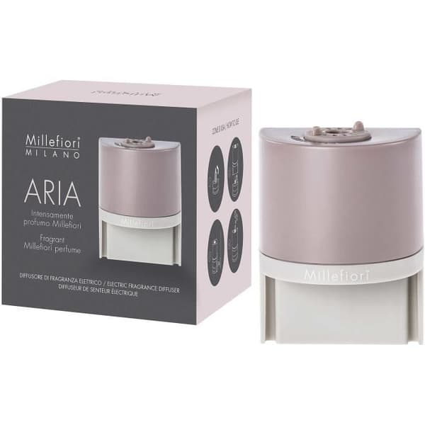 Elektrisk diffuser - Millefiori Milano - 14PITO - Ros - Plast - 12 utbytbara dofter
