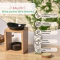 Miniatyrbild 5 av 6: Brännare - ZEN'AROME - Naturéa Kalos - Glaserad keramik - Bambu - 55ml