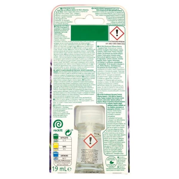 Air Wick - 3212601 - Set med 6 refills för elektriska spridare av eteriska oljor, lavendeldoft