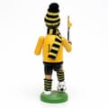 Miniatyrbild 2 av 4: Parfymbrännare - doftspridare Dekohelden24 - 520360 - Rökelsehållare Fotbollsspelare med Svartrandig/Guldrandig, ca. 20 cm