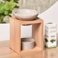 Miniatyrbild 4 av 5: Brännar för dofter - Zen'Arôme - Naturéa Yona - Keramik och Bambus - 55ml - 9 x 7 x 12,5 cm
