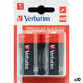 Miniatyrbild 1 av 2: Alkaliska Batterier Verbatim LR20 1,5 V (10 antal)