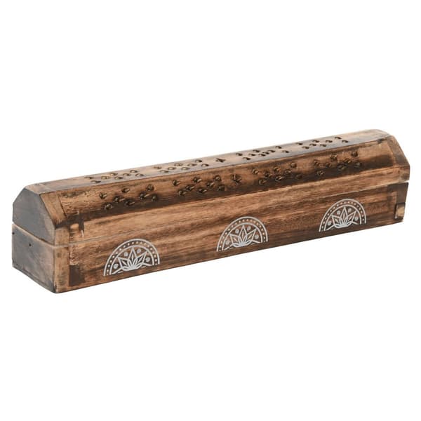 Teline Home ESPRIT Mangopuu Mandala Intialainen mies 31 x 6 x 6,5 cm Suitsuke (6 osaa) (10 osaa)