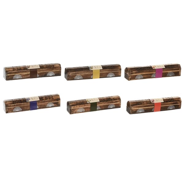 Teline Home ESPRIT Mangopuu Mandala Intialainen mies 31 x 6 x 6,5 cm Suitsuke (6 osaa) (10 osaa)