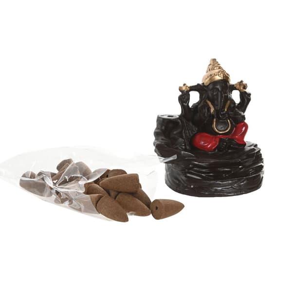 Teline Home ESPRIT Keraminen Mandala Intialainen mies 13 x 8 x 12,5 cm Suitsuke (6 osaa)