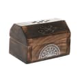 Pikkukuva 3 / 5: Teline Home ESPRIT Mangopuu Mandala Intialainen mies 9,5 x 5,5 x 6 cm Suitsuke (6 osaa) (10 osaa)