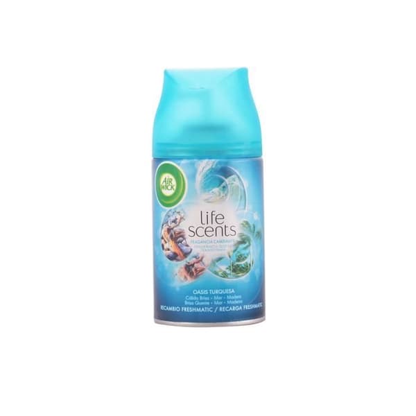 AIR-WICK FRESHMATIC LIFE DOFT recambio oasis turq 250 ml