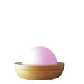 Miniatyrbild 1 av 6: ZEN'AROME - Ultrasonisk Diffuser för Eteriska Oljor Belisia V2 - I Glas och Bambu - Diffusion upp till 60m² - 18,5 x 12 cm