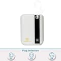 Miniatyrbild 2 av 2: Bluetooth Aromadiffusor, 500ML Kapacitet, Täcker 1000-1500m³,Vit Bluetooth, EU