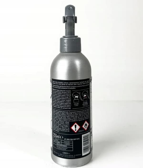 Luftfriskerspray Muschio Bianco 250ml Vanilje-Musk Harmoni