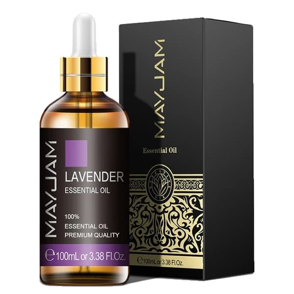 Æteriske olier, citrongræs duft, 100ML flaske, 100ML, Lavendel