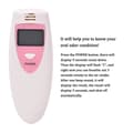 Miniatyrbillede 2 af 4: Bærbar Åndedrætslugt Detektor, Hurtig Respons Test, Digital LCD Skærm, Hygiejnisk Non-Contact Design