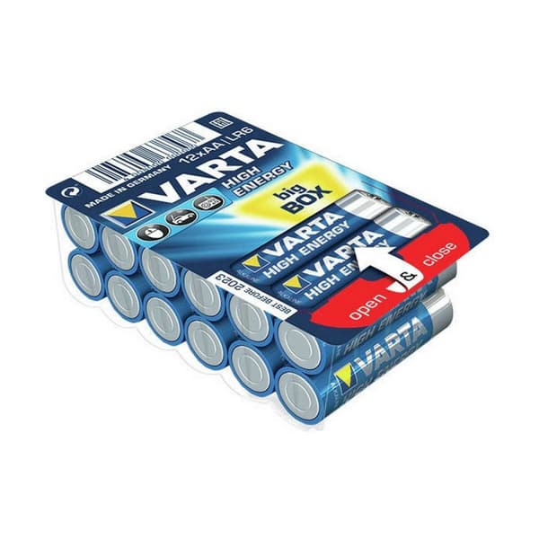 Batterier Varta High Energy (12 Dele)