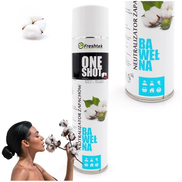 Lugtneutralisator Bomuld 600ml ONE SHOT