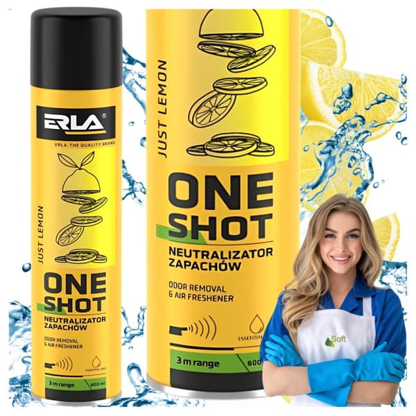Just Lemon -hajunpoistoaine 600ml ONE SHOT