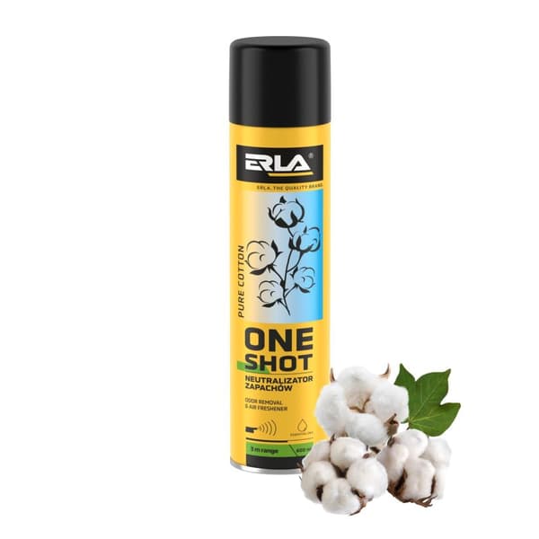 Luktneutraliserande Ren bomull 600ml ONE SHOT