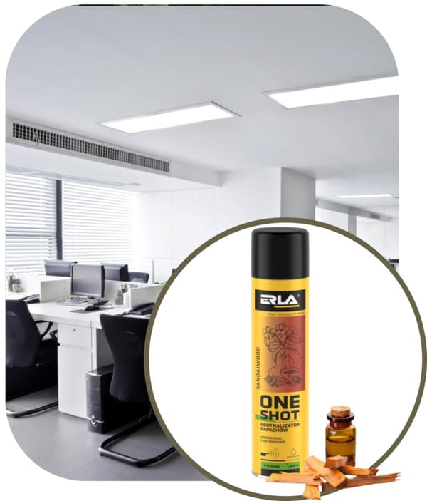 Luktneutralisator för sandelträ 600ml EN SHOT