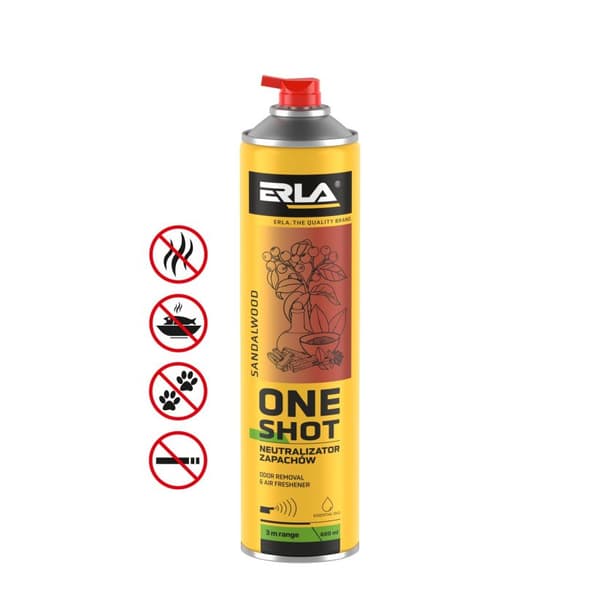 Luktneutralisator för sandelträ 600ml EN SHOT