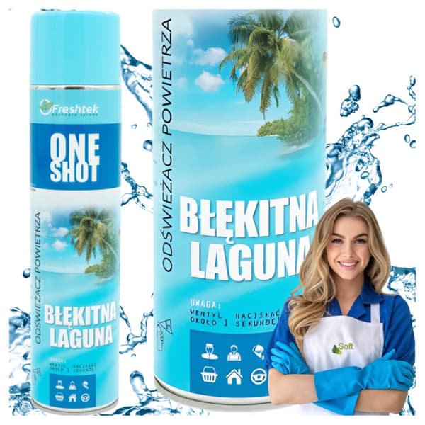 Duftfrisker, Blue Lagoon 600 ONE SHOT