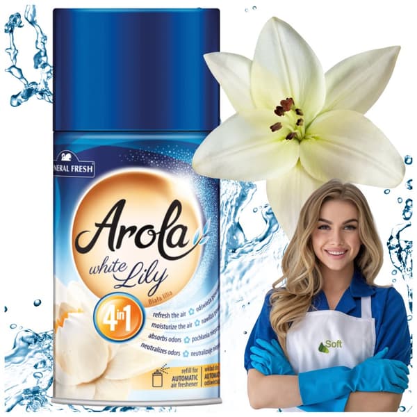 Arola duftpatron - Hvid Lilje