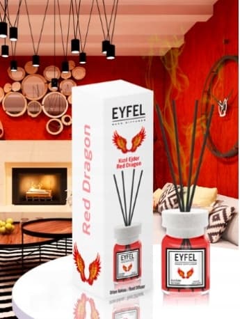 EYFEL Duftpinde Diffuser Red Angel Hjemmeduft 120 ml