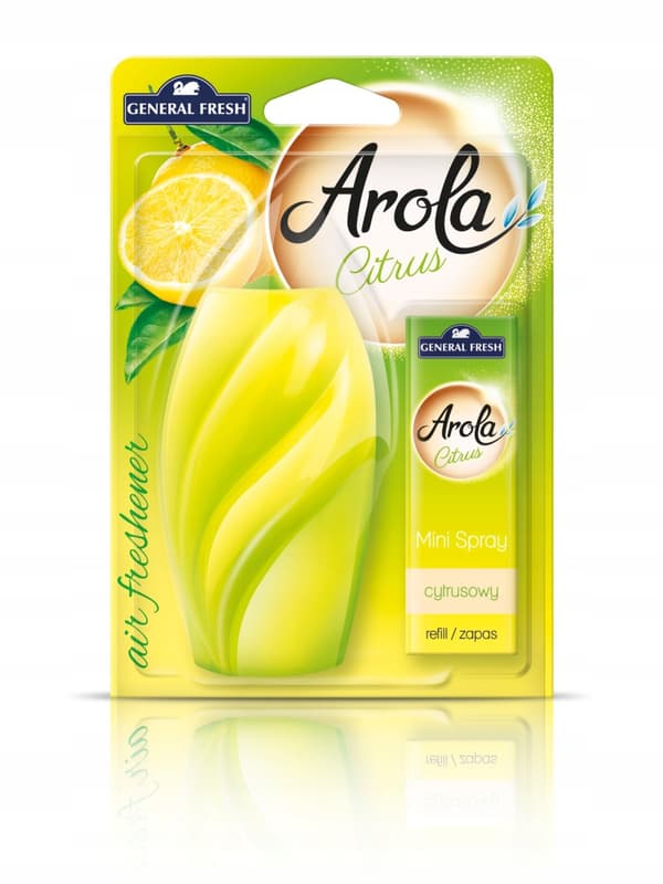 GENERAL FRESH AROLA MINI Spray luftfrisker citron 15 ml