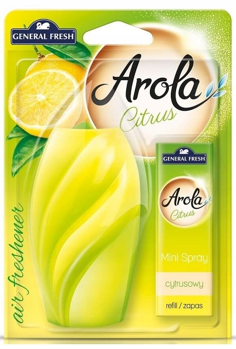 GENERAL FRESH AROLA MINI Spray luftfrisker citron 15 ml
