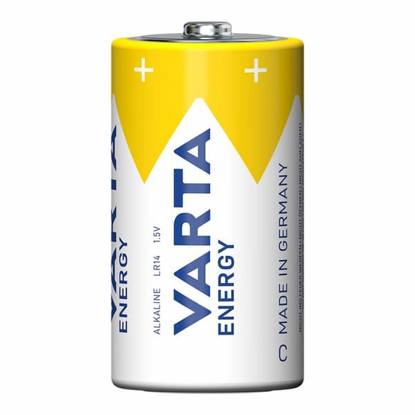 Batterier Varta energy 1,5 V LR14 (2 enheder)
