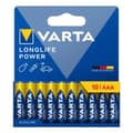 Miniatyrbillede 2 af 3: Batterier Varta longlife power 1,5 V AAA LR03 (10 enheder)