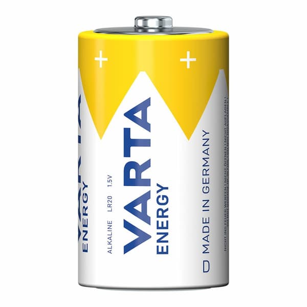 Batterier Varta energy d 1,5 V Type D (2 enheder)
