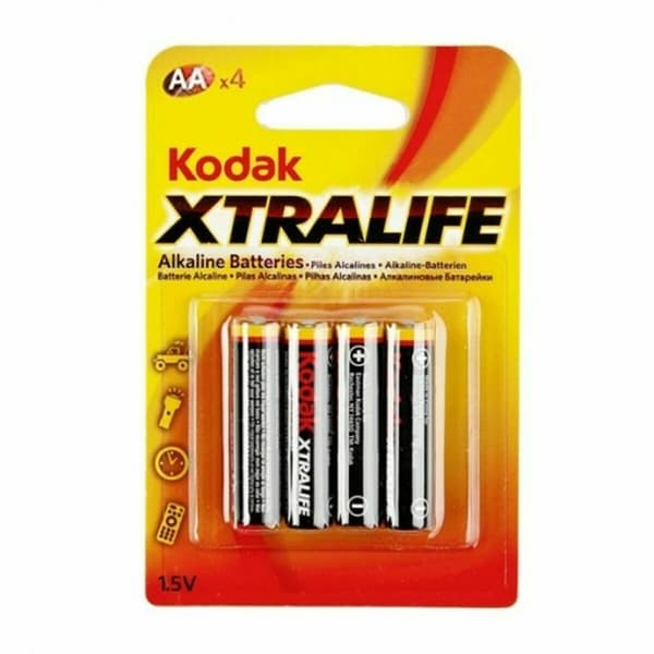 Batteri Kodak AA 1,5 V 2700 mAh 2700 mAh 1,5 V AA (4 antal)