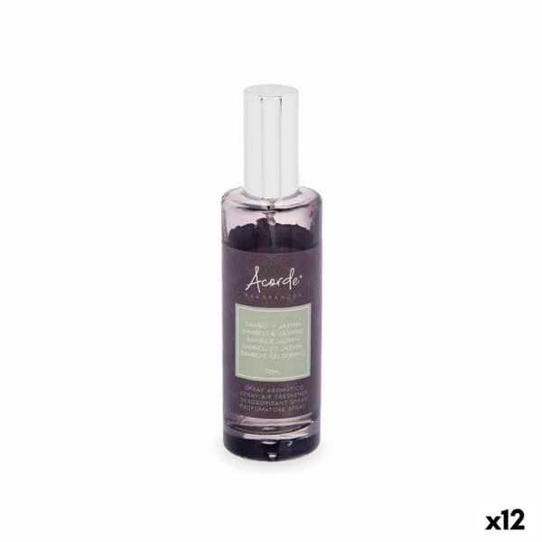 Luftfrisker Spray Acorde C-519 Bambus Jasmin 70 ml (12 enheder)