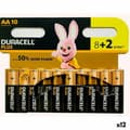 Miniatyrbillede 1 af 2: Alkalinebatterier DURACELL Plus 1,5 V LR06 (12 enheder)