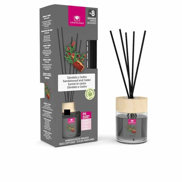 Duftpinde Cristalinas Sandalo-Cedro 35 ml